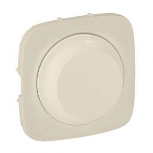 Лицевая панель для светорегулятора с поворотной ручкой. Слоновая кость. Valena ALLURE — изображение 1