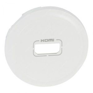 Лицевая панель розетки аудио/видео HDMI, Белая - Программа Celiane — изображение 1