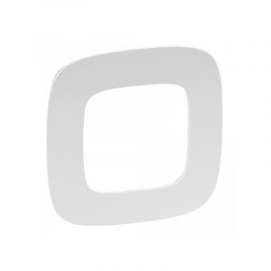 Рамка "Жемчуг". 1-постовая универсальная. Valena ALLURE — изображение 1