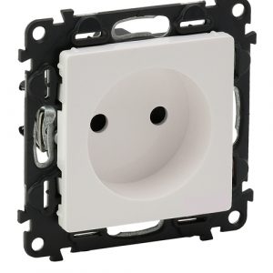 753416 VLN-l БЕЛ Розетка 2К с/штор — изображение 1