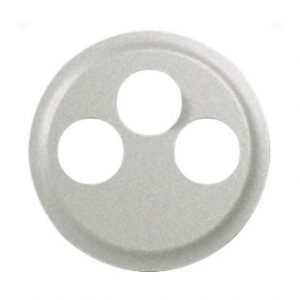 Лицевая панель для розетки ТВ/Радио/Спутник (TV/FM/SAT), Титан - Программа Celiane — изображение 1