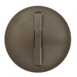 Лицевая панель - выключатель 1-полюсный / переключатель - с тонкой клавишей - графит - Программа Celiane — изображение 1