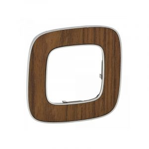 Рамка "Орех". 1-постовая универсальная. Valena ALLURE — изображение 1