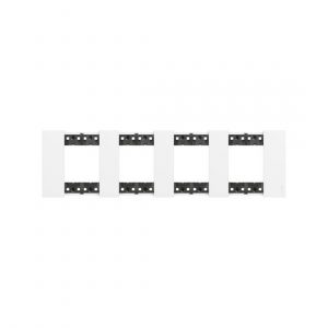 LIVING NOW. Декоративная рамка 4 поста (2+2+2+2 модуля).Цвет Белый. — изображение 1