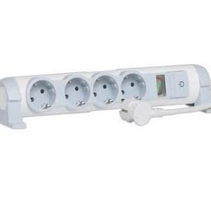 Удлинитель, 4 розетки с заземлением "Комфорт и безопасность", провод 3 м — изображение 1