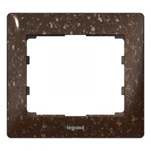 Рамка 1 пост - Corian шоколад - Galea Life — изображение 1