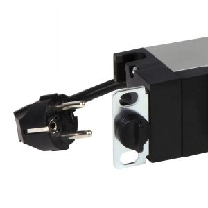 PDU - Блок распределения питания - 9 розеток 2К+3 - немецкий стандарт - шнур питания 3м - 19'' - 16А — изображение 2