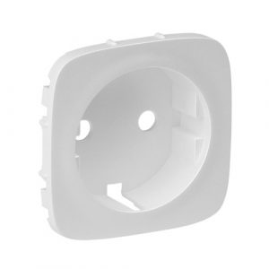 Лицевая панель розетки 2К+З. Жемчуг. Valena ALLURE — изображение 1