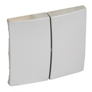 770252 Лиц панель 2-выкл. АЛМ VLN — изображение 1