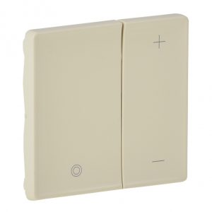 Лицевая панель для кнопочного светорегулятора. Слоновая кость. Valena LIFE — изображение 1