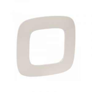 Рамка "Слоновая кость". 1-постовая универсальная. Valena ALLURE — изображение 1