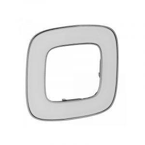 Рамка "Зеркало". 1-постовая универсальная. Valena ALLURE — изображение 1