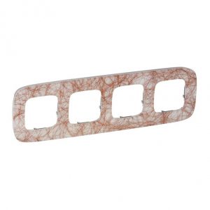 Рамка "Итальянская фантазия". 4-постовая универсальная. Valena ALLURE — изображение 1