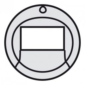 Панель лицевая для датчика движения Celiane, титан — изображение 1