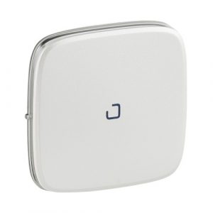 Лицевая панель для переключателя промежуточного с подсветкой/индикацией. Жемчуг. Valena ALLURE — изображение 1