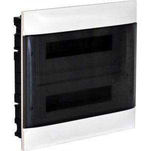 Щит встраиваемый Legrand Practibox S 2х18 IP40 Дымчатая дверь — изображение 4