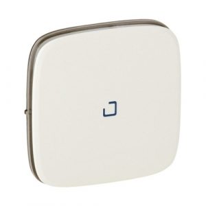 Лицевая панель для выключателя одноклавишного с подсветкой/индикацией Жемчуг. Valena ALLURE — изображение 1