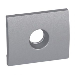 Лицевая панель для простой розетки TV - Алюминий - Galea Life — изображение 1