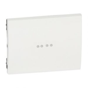 Клавиша простая с индикацией - Белый - Galea Life — изображение 1