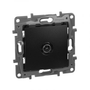 Розетка TV звезда 2дБ Legrand Etika 672651 (антрацит) — изображение 2