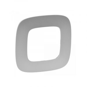 Рамка "Алюминий". 1-постовая универсальная. Valena ALLURE — изображение 1