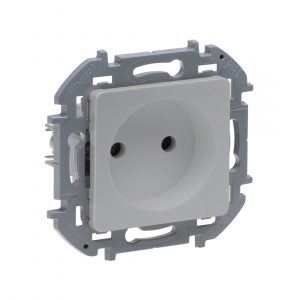 Розетка без заземления без защитных шторок Legrand 673712 Inspiria с/у 16 А ~250В ь 3680 Вт винтовы — изображение 1