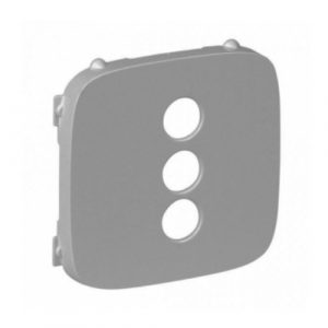 Лицевая панель для розетки RCA. Алюминий. Valena ALLURE — изображение 1