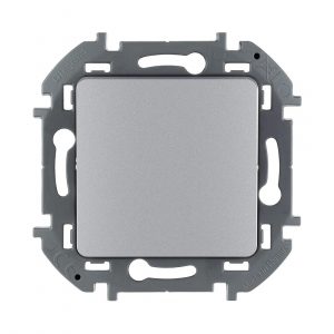 Переключатель перекрёстный одноклавишный Legrand 673682 Inspiria с/у алюминий — изображение 2