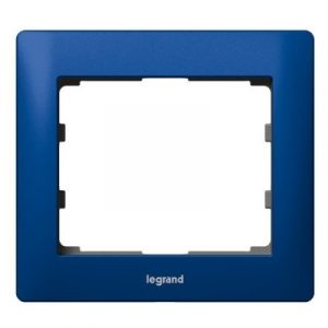 Рамка 1 пост - металлическая - Синий Металл/Magic Blue - Galea Life — изображение 1