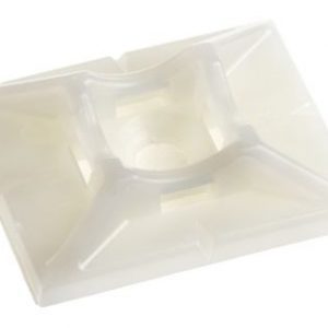 Самоклеющаяся площадка Colring - для хомутов шириной 4,6 мм - бесцветная упаковка 100 шт. — изображение 1