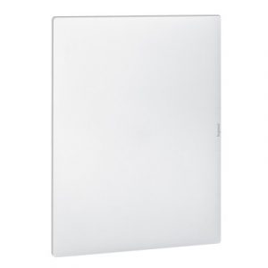 Распределительный щиток Practibox3 скрытого монтажа - IP 40 - IK 07 - 2 рейки - 36 модулей - с клеммиком заземления - белая дверь — изображение 1