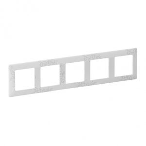 Рамка "Эл Грей". 5-постовая универсальная. Valena LIFE — изображение 1