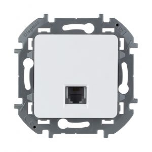 Телефонная розетка RJ11 Legrand Inspiria 673820 белый — изображение 1