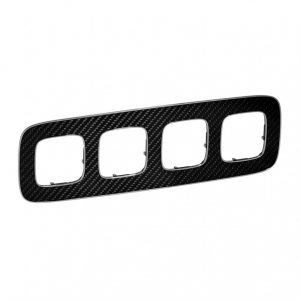 Рамка "Карбон". 5-постовая универсальная. Valena ALLURE — изображение 1