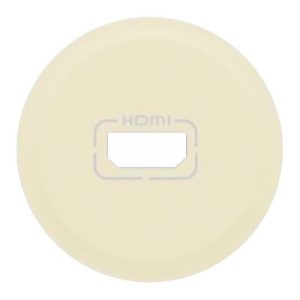 Лицевая панель розетки аудио/видео HDMI, Слоновая кость - Программа Celiane — изображение 1