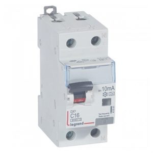 АВДТ DX3 6000 - 10 кА - тип характеристики С - 1П+Н - 230 В~ - 16 А - тип A - 10 мА - 2 модуля — изображение 1