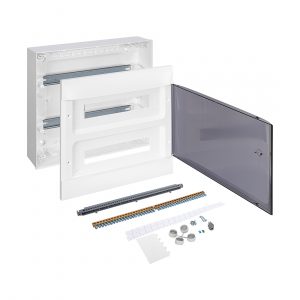 Щит навесной Legrand Practibox S 2х18 IP40 Дымчатая дверь — изображение 9