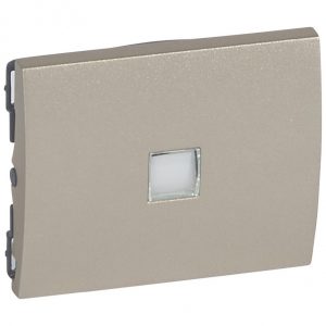 Клавиша простая с индикацией, с информационной пиктограммой - Титан - Galea Life — изображение 1