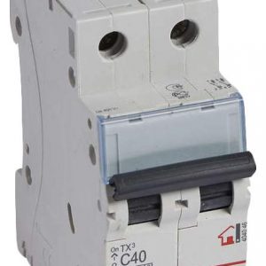 Автоматический выключатель Legrand 404046 2П C40A TX3 6000/6kA — изображение 5