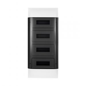 Щит встраиваемый Legrand Practibox S 4х12 IP40 Дымчатая дверь — изображение 1