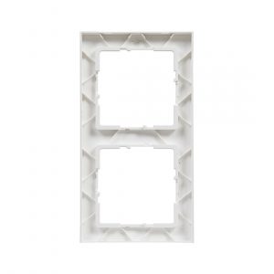 Рамка декор. универсальная 2-постовая Suno Белый — изображение 1