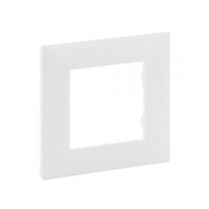 Рамка 1-постовая Niloe Step Белый — изображение 1