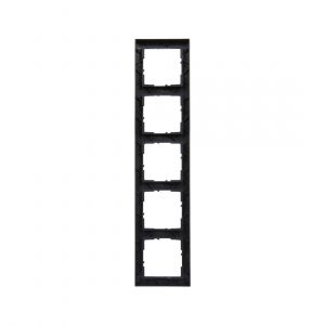 Рамка декор. универсальная 5-постовая Suno Антрацит — изображение 1