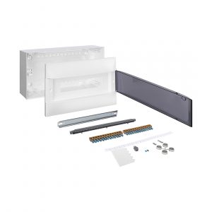 Щит навесной Legrand Practibox S 1х18 IP40 Дымчатая дверь — изображение 3