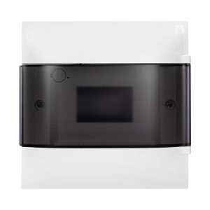 Щит встраиваемый Legrand Practibox S 1х6 IP40 Дымчатая дверь — изображение 1