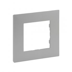 Рамка 1-постовая Niloe Step Алюминий — изображение 1