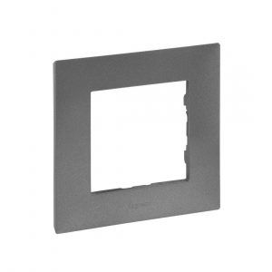 Рамка 1-постовая Niloe Step Сталь — изображение 1