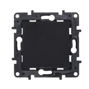 Переключатель одноклавишный Niloe Step 10А авт.клеммы Чёрный — изображение 2