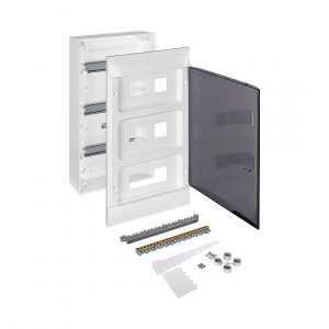 Щит навесной Legrand Practibox S 3х12 IP40 Дымчатая дверь — изображение 3