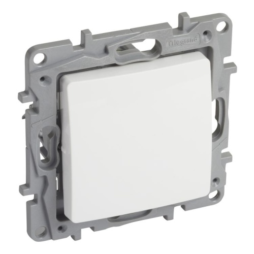 Выключатель одноклавишный Legrand Etika 10 A 250 В 672202 (белый)
